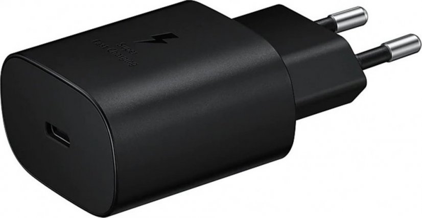 Samsung 25W nabíječka USB-C bez kabelu černá, (EP-TA800NBEGEU)